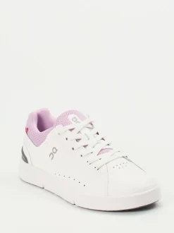 ON – Sneaker aus Kalbleder mit Mesh in Weiß