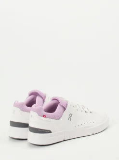 ON – Sneaker aus Kalbleder mit Mesh in Weiß