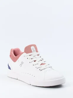 ON – Sneaker aus Leder und Mesh Weiß