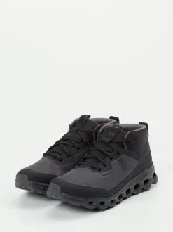 ON – Sneaker aus wind- & wasserdichtem Material anthrazit