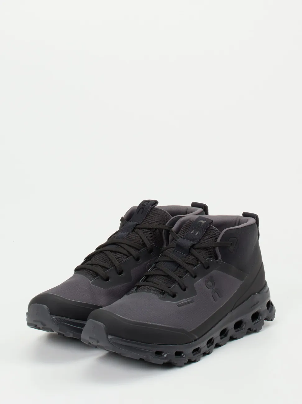 ON – Sneaker aus wind- & wasserdichtem Material anthrazit