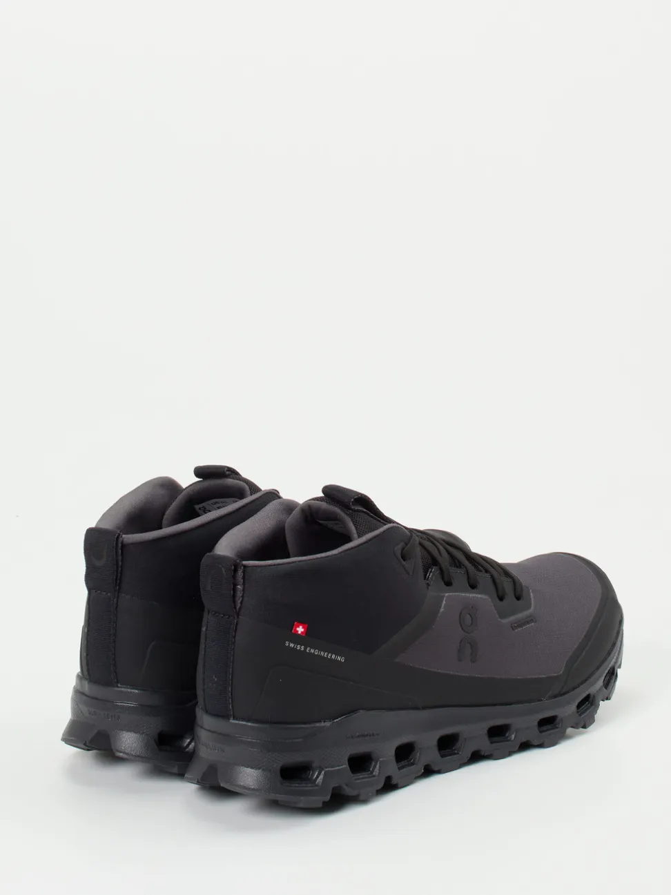 ON – Sneaker aus wind- & wasserdichtem Material anthrazit