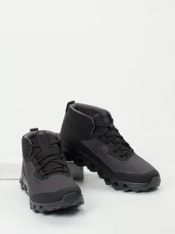ON – Sneaker aus wind- & wasserdichtem Material anthrazit