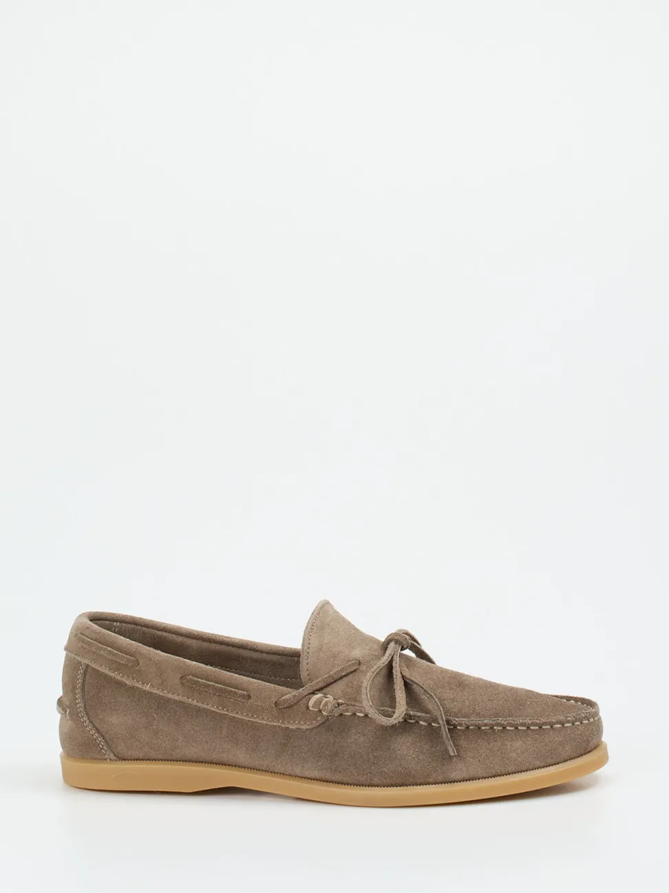 Opificio Vico – Mokassins aus Veloursleder taupe