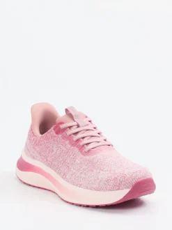 Orthofeet – Komfort-Sneaker aus Textilstrick Rosa