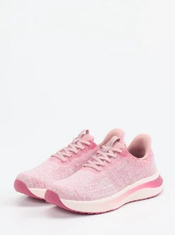 Orthofeet – Komfort-Sneaker aus Textilstrick Rosa