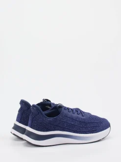 Orthofeet – Komfort-Sneaker aus gestricktem Textil blau
