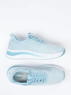 Orthofeet – Komfort-Sneaker aus Meshtextil Pastellblau