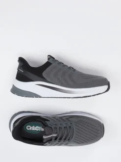 Orthofeet – Komfort-Sneaker aus Textil in Grau