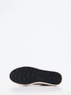 Palladium – High-Top Sneaker aus Textil im Dalmatiner-Look