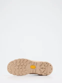 Palladium – Outdoor Boots aus Nubukleder Sandbraun