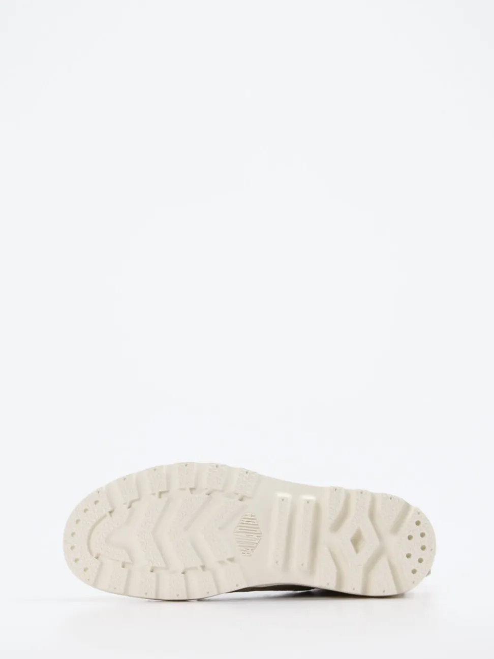 Palladium – Schnürboots aus Canvas in Sandbeige