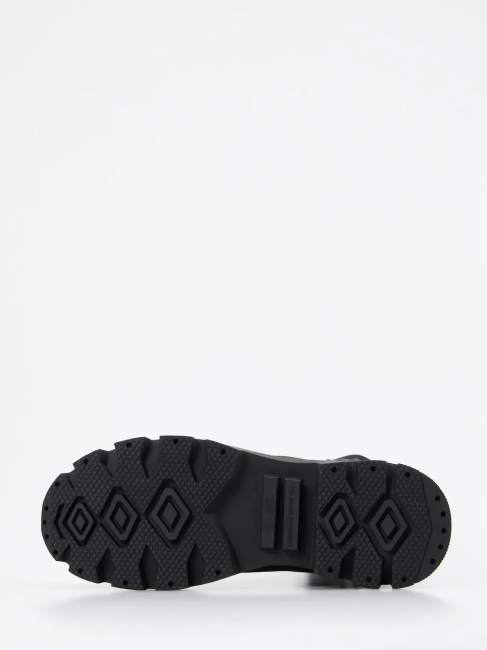 Palladium – Schnürboots aus Leder in Schwarz