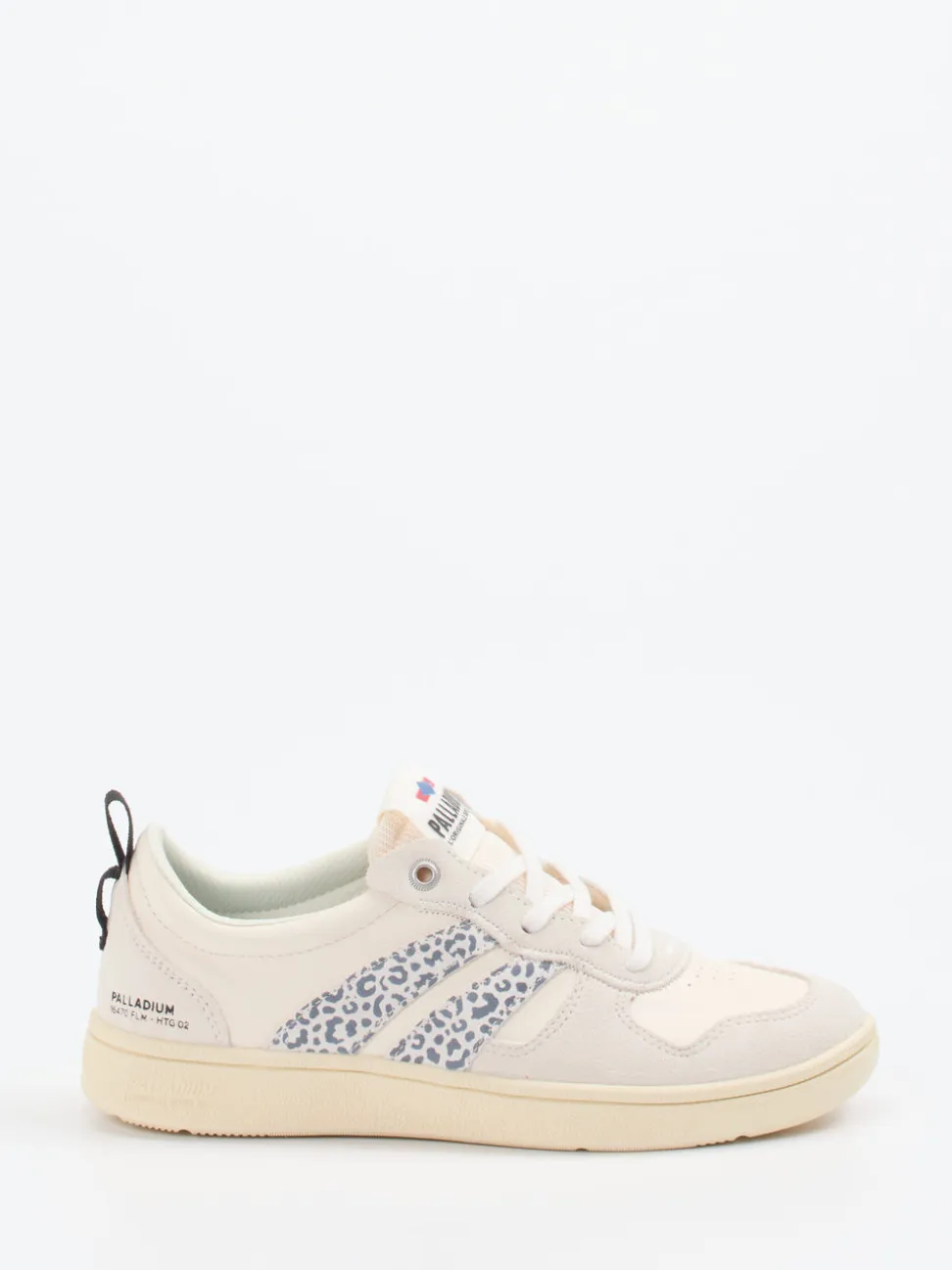 Palladium – Sneaker aus Leder mit Animalprint