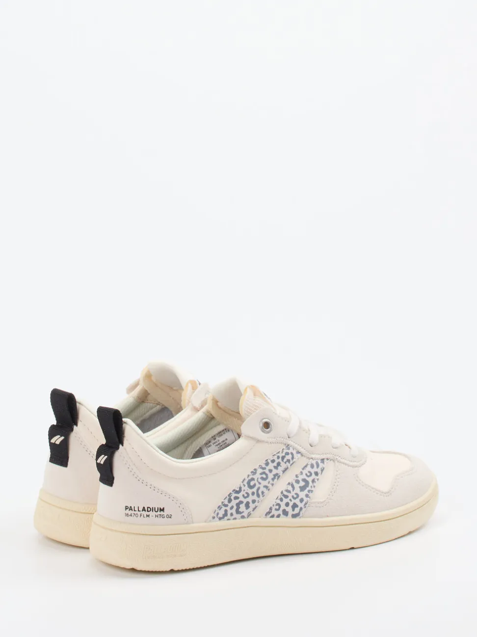 Palladium – Sneaker aus Leder mit Animalprint