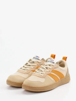 Palladium – Sneaker aus Veloursleder beige