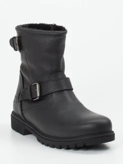 Panama Jack – Biker Boots aus Fettleder schwarz