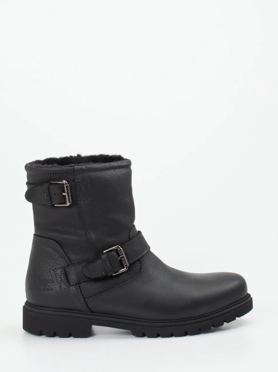 Panama Jack – Biker Boots aus Fettleder schwarz