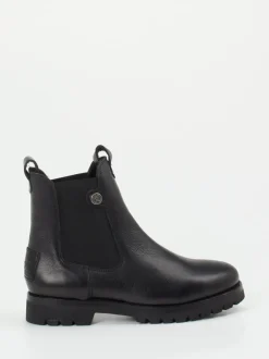 Panama Jack – Chelsea Boots aus Fettleder schwarz