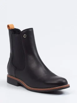 Panama Jack – Chelsea Boots aus Kalbleder schwarz