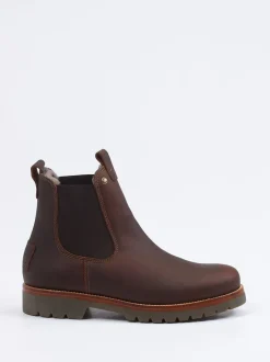 Panama Jack – Chelsea Boots aus Fettleder braun