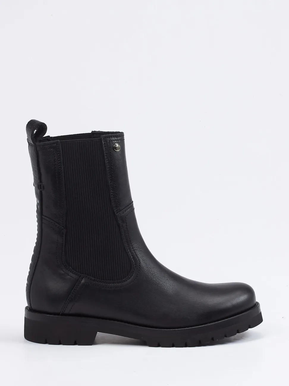 Panama Jack – Chelsea Boots aus Kalbleder Schwarz