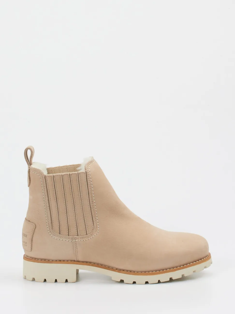 Panama Jack – Chelsea Boots aus Nubukleder beige