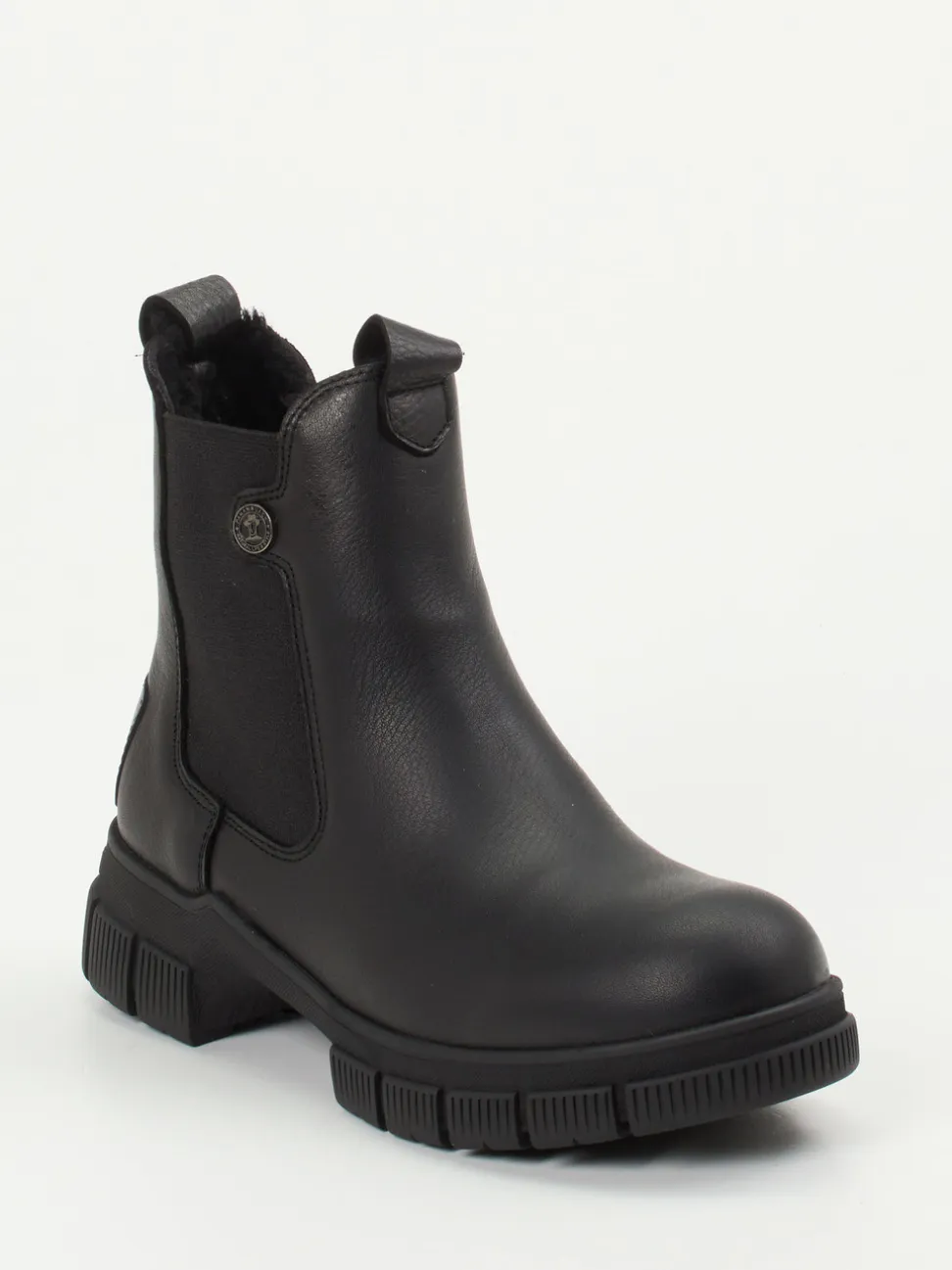 Panama Jack – Chelsea Boots aus Lammleder schwarz