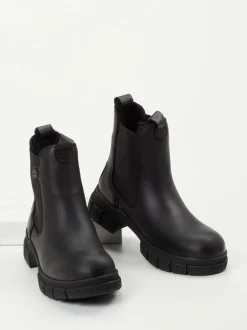 Panama Jack – Chelsea Boots aus Lammleder schwarz