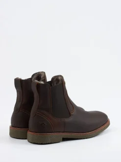 Panama Jack – Chelsea-Stiefelette aus Fettleder braun