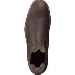 Panama Jack – Chelsea-Stiefelette aus Fettleder braun