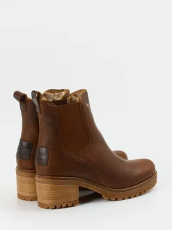 Panama Jack – Chelsea-Stiefelette aus Kalbleder Braun