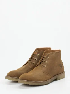 Panama Jack – Desert Boots aus Veloursleder cognacbraun
