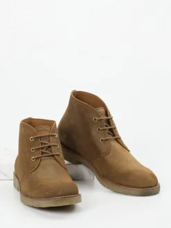 Panama Jack – Desert Boots aus Veloursleder cognacbraun