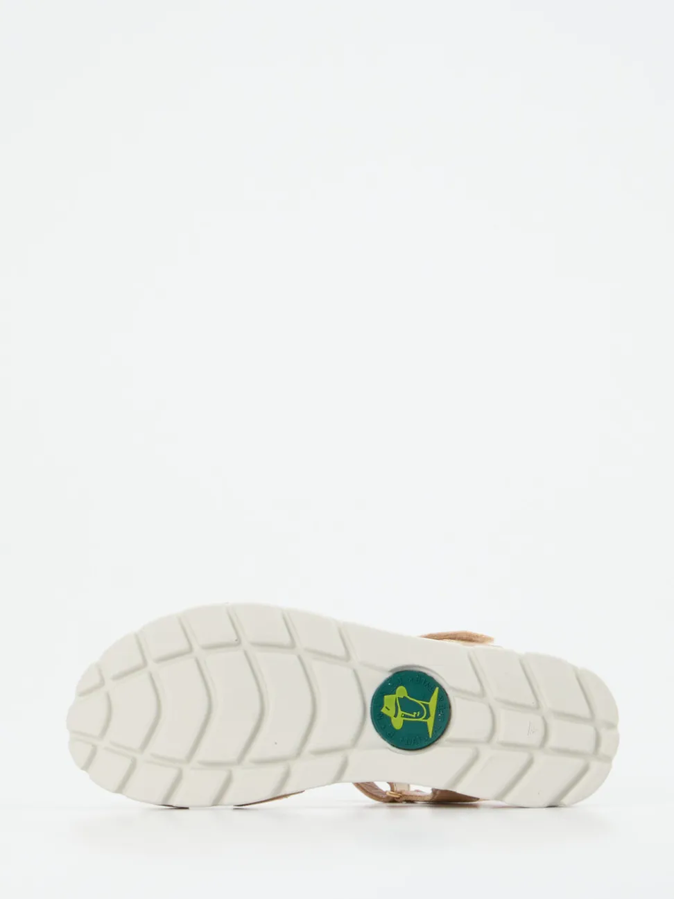 Panama Jack – Keilsandalette aus Kalbleder Gold