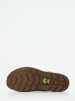 Panama Jack – Komfort-Pantolette aus Veloursleder cognac