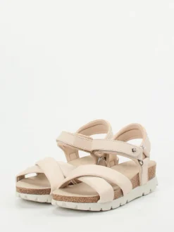 Panama Jack – Komfortsandalen aus Lammleder Beige