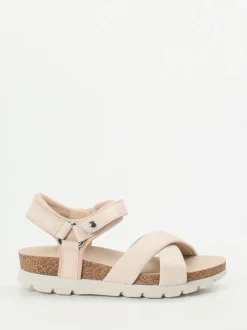 Panama Jack – Komfortsandalen aus Lammleder Beige
