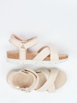 Panama Jack – Komfortsandalen aus Lammleder Beige