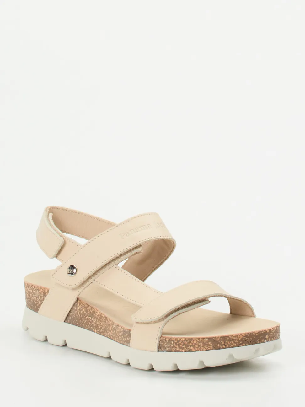Panama Jack – Komfort-Sandale aus Lammleder beige