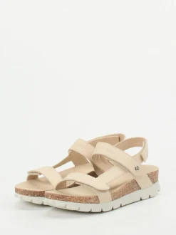 Panama Jack – Komfort-Sandale aus Lammleder beige