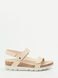 Panama Jack – Komfort-Sandale aus Lammleder beige