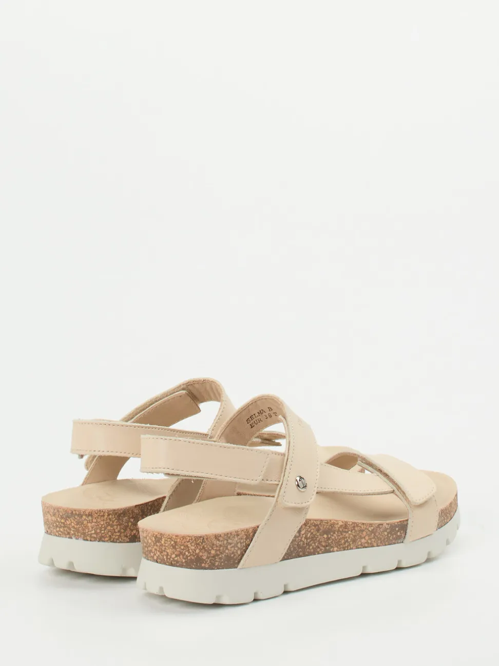 Panama Jack – Komfort-Sandale aus Lammleder beige