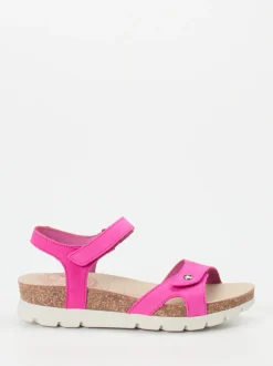 Panama Jack – Sandale aus Nubukleder in Pink