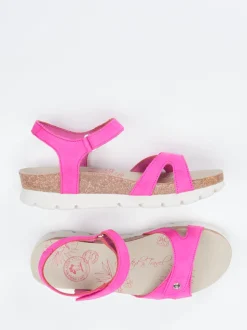 Panama Jack – Sandale aus Nubukleder in Pink