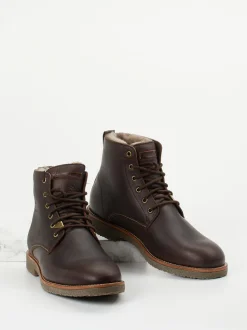 Panama Jack – Schnürboots aus Fettleder dunkelbraun