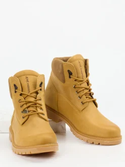 Panama Jack – Schnürboots aus Nubukleder honigfarben