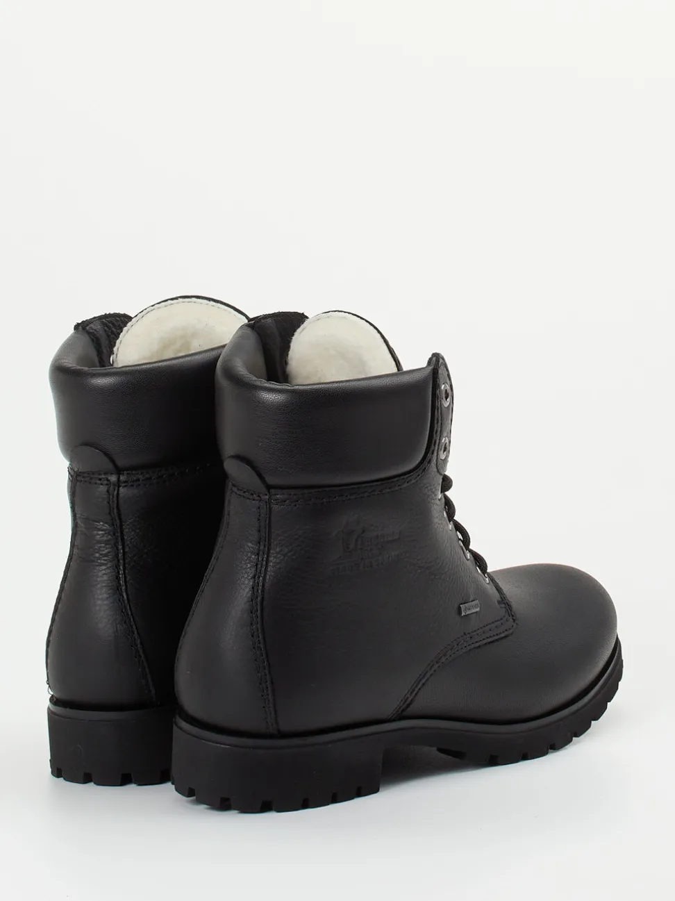 Panama Jack – Schnürboots aus Waterproof-Kalbleder schwarz