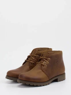 Panama Jack – Schnürboots aus Fettleder in Braun