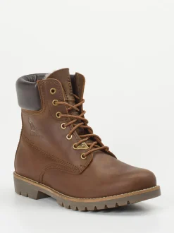 Panama Jack – Schnürboots aus Fettleder in Braun